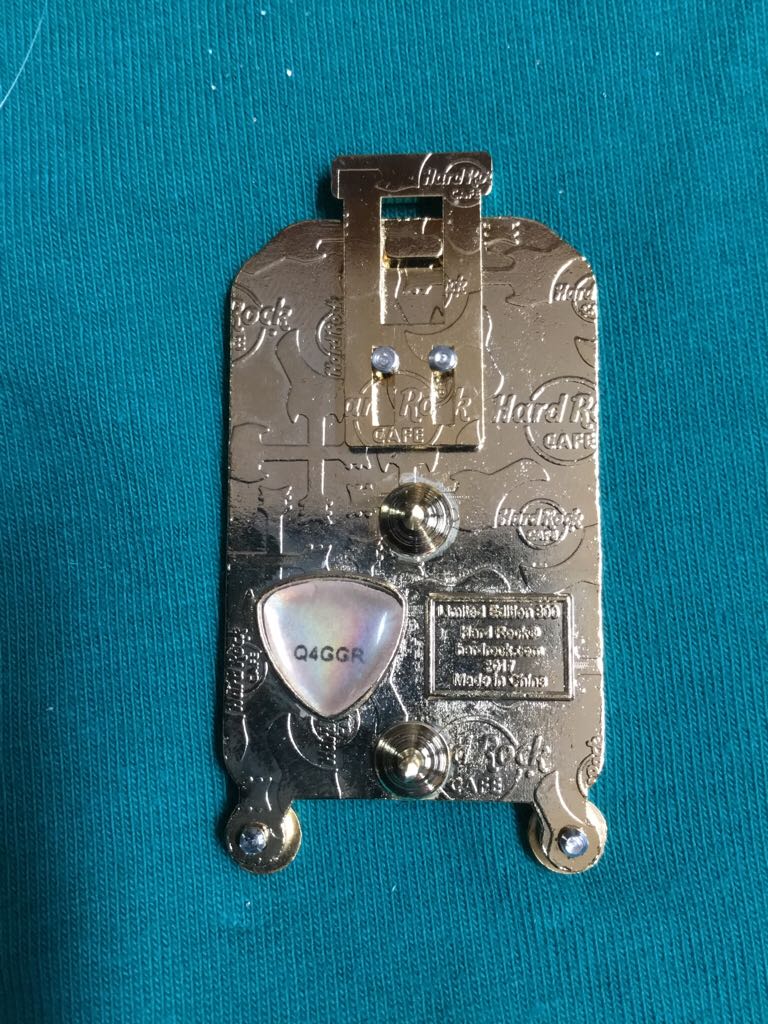 Nashville Hard Rock Global Traveler  pin collectible [Barcode 885575523822] - Main Image 2