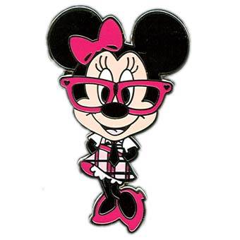 Nerds Rock! Minnie Pin  pin collectible [Barcode 400000586854] - Main Image 1