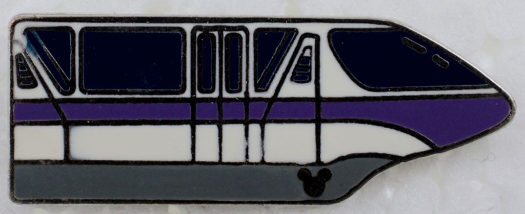 WDW - Hidden Mickey Collection - Monorails (Purple) - Pin pin collectible - Main Image 2