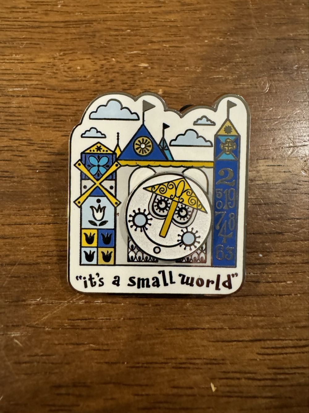 It’s A Small World - Disneyland - Blue - Rides And Attractions pin collectible [Barcode 400000626345] - Main Image 2