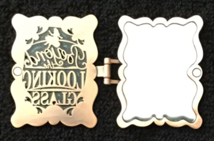 Beyond the Looking Glass Hinged Mirror Pin - Official Pin Trading pin collectible [Barcode 400000629490] - Main Image 2