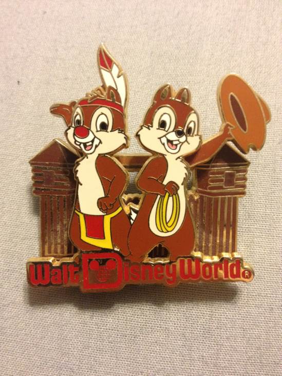 Chip & Dale - Indians  pin collectible - Main Image 1