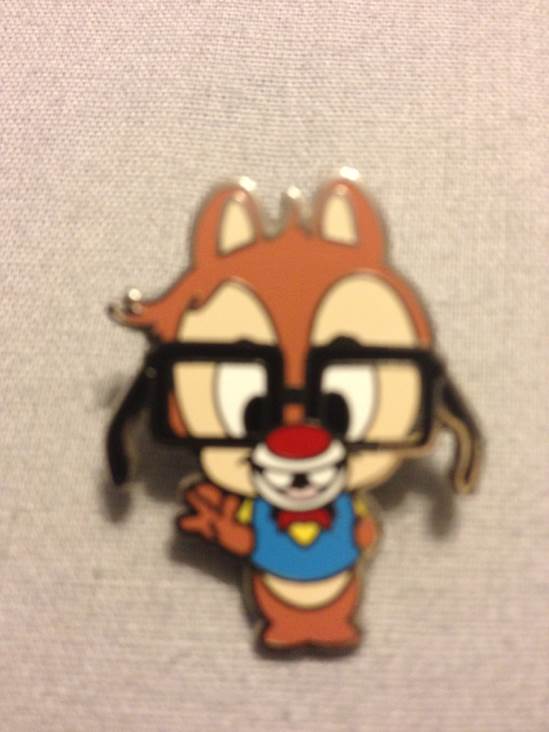 Chip And Dale Baby Dale Nerd  pin collectible - Main Image 1