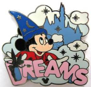 Mickey Mouse Head On Flag