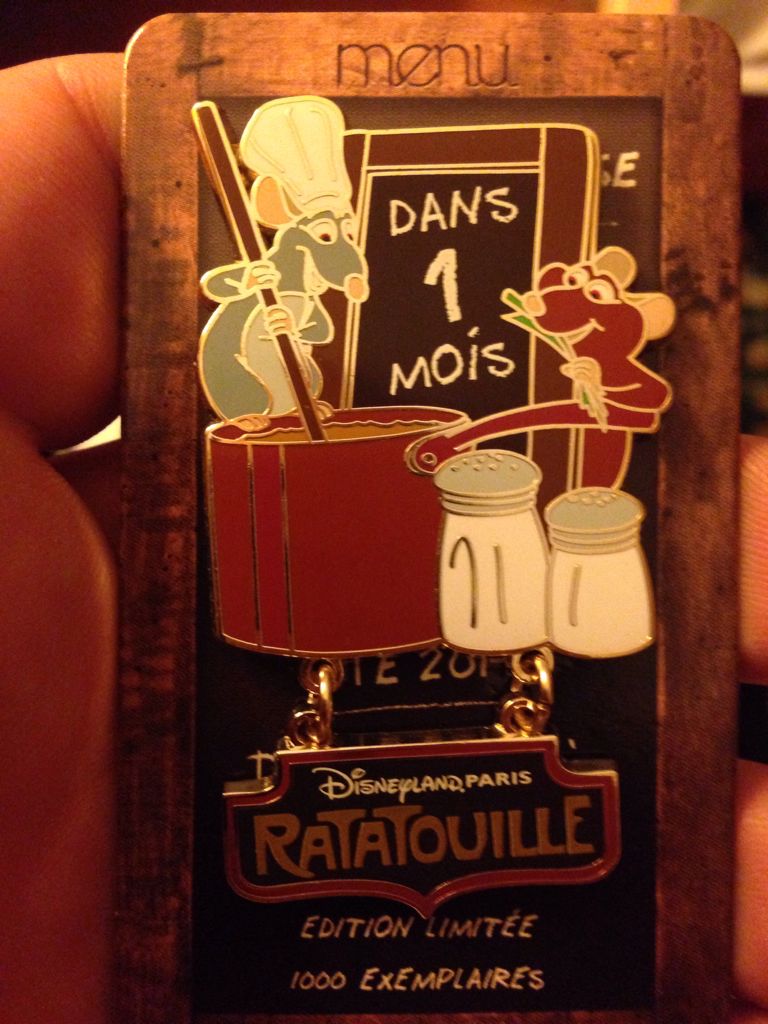 Ratatouille ( 1000 Only )   pin collectible [Barcode 2078210140029] - Main Image 1