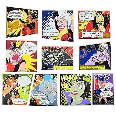 Villians Comic Book Mystery Pins- Ursula - Pin pin collectible - Main Image 2