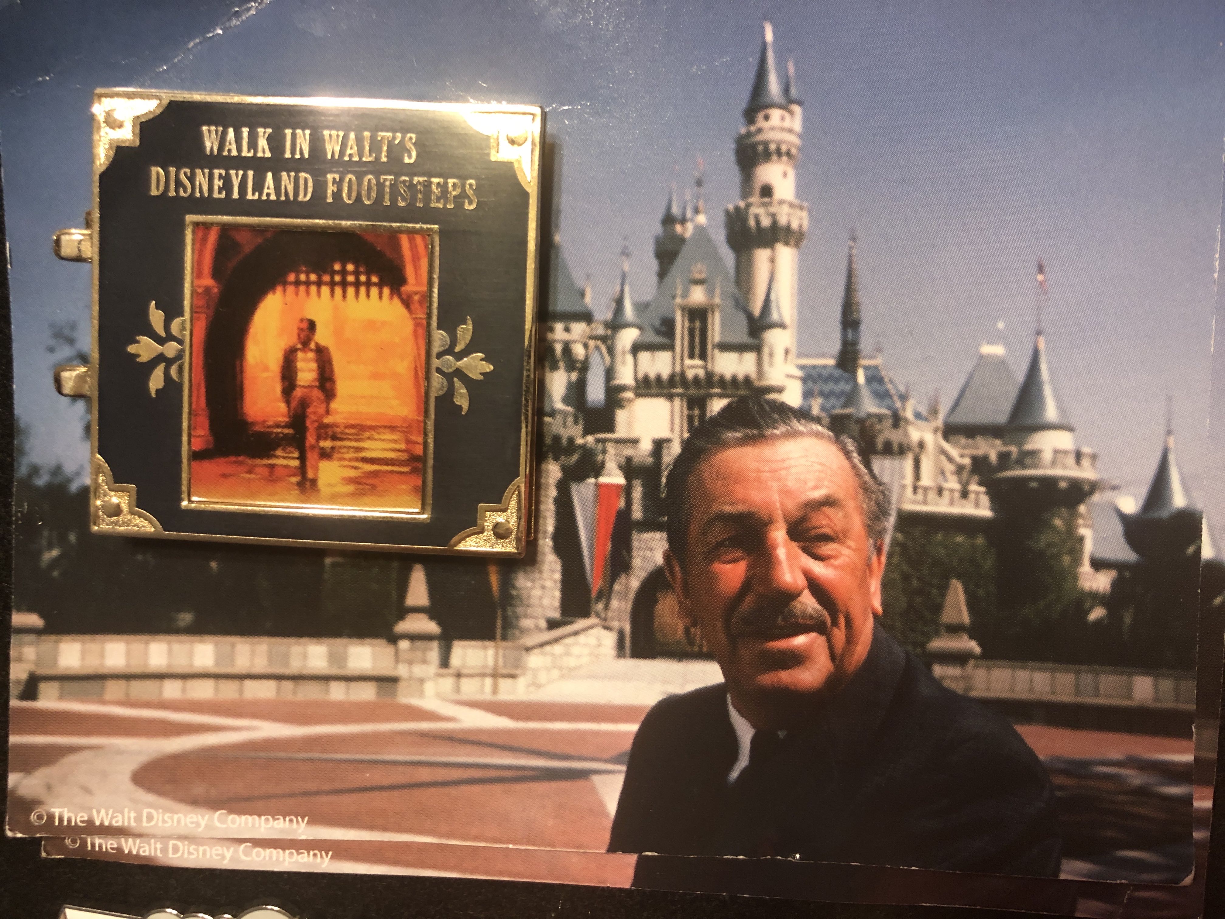 Walk In Walt’s Disneyland Footsteps  pin collectible - Main Image 4