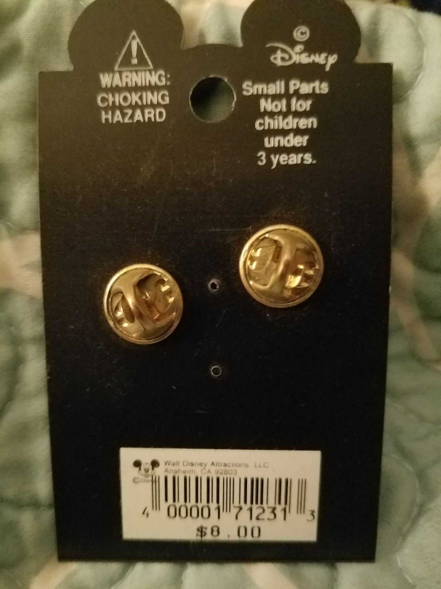 Pinocchio Cat -fish - Disney pin collectible [Barcode 400001712313] - Main Image 2