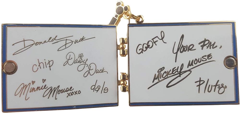 Autograph Book - Disney Pin Trading pin collectible [Barcode 400001722121] - Main Image 3