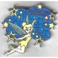 Pin 97250 DLR - 2013 Hidden Mickey Series - Just Got Happier - Tinker bell