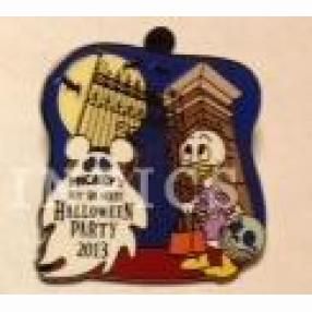 Mickeys - Not So Scary Halloween Party -2013 - Dewey As Barrel Ltd Release pin collectible - Main Image 1