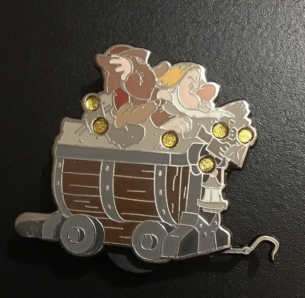 Seven Dwarfs Mine Car - Mystery Collection - Sneezy  pin collectible - Main Image 2