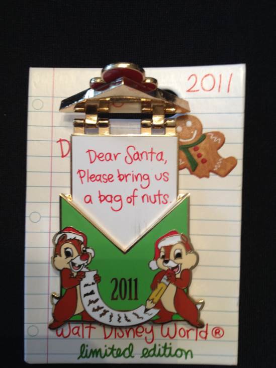 Dear Santa  - Chip And Dale  - Pin pin collectible [Barcode 400004259594] - Main Image 2