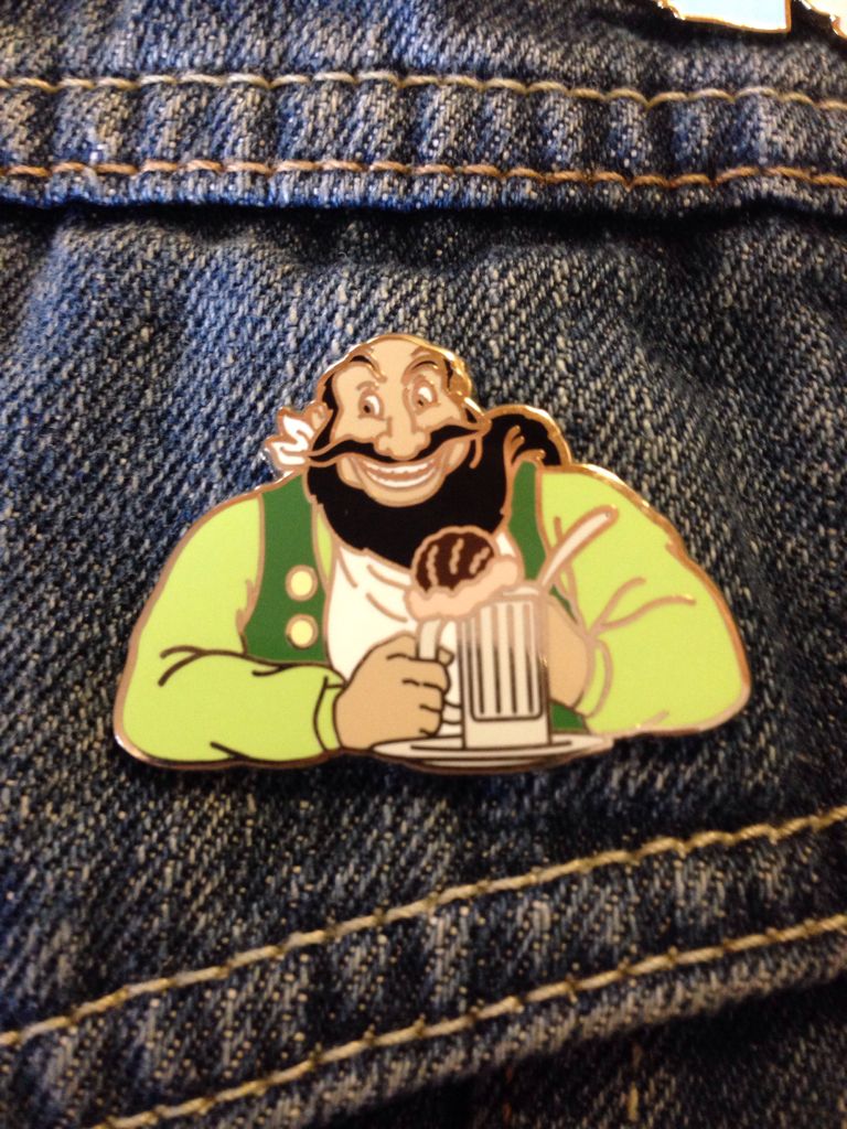 WDW - Travel Company 2004 Mickey Leaning Against A Red Car