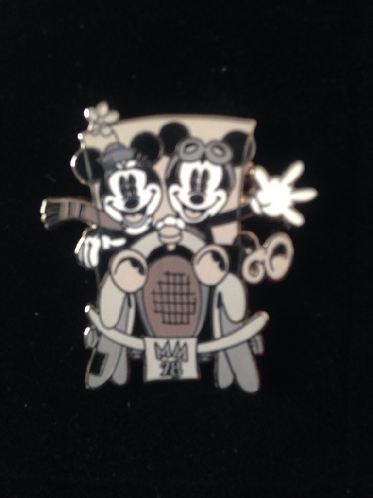 Disney Cast Member D Pin With Mickey Ears