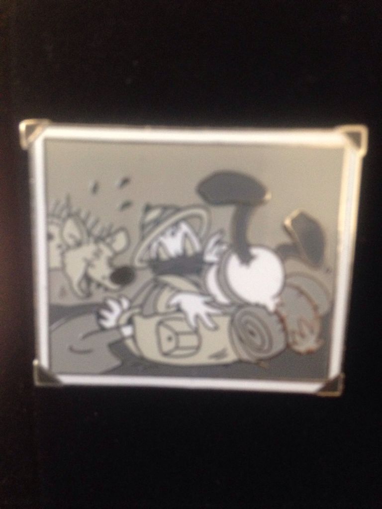 Barnstormer Reveal/Conceal Mystery Collection - Attraction Billboard Goofy & Monkey