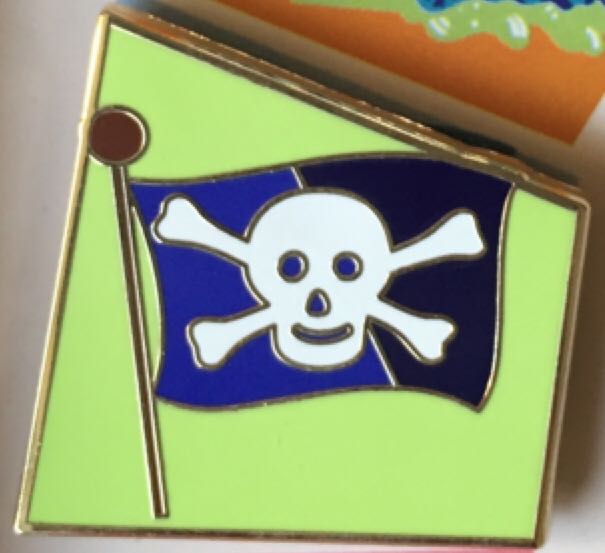 Pin Game 20Y DLP SetX2 Pirates - Disney pin collectible [Barcode 2095010110212] - Main Image 1