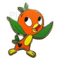 Orange Bird Collection 2011 Hidden Mickey Series Happy pin collectible - Main Image 1