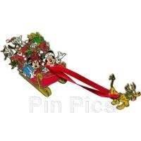 DLRP - Christmas 2005 - Pin Trading Starter Set (Tigger Wreath)