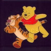 DLRP - Pooh & Tigger Pair  pin collectible - Main Image 1