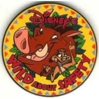 Disney’s Wild About Safety (Logo Pin)  pin collectible - Main Image 1