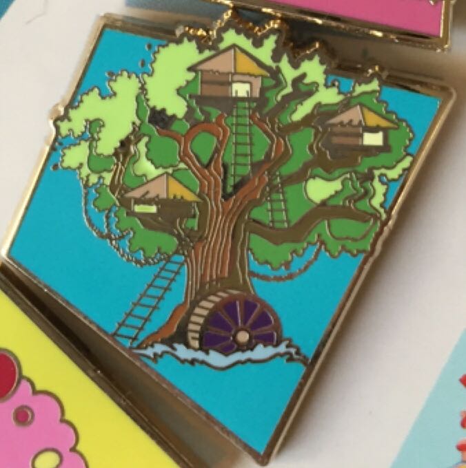 Pin Game 20Y DLP Treehouse Teepee - Disney pin collectible [Barcode 2095010110250] - Main Image 1