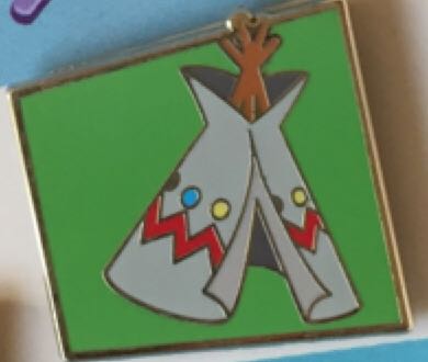 Pin Game 20Y DLP Treehouse Teepee - Disney pin collectible [Barcode 2095010110250] - Main Image 2