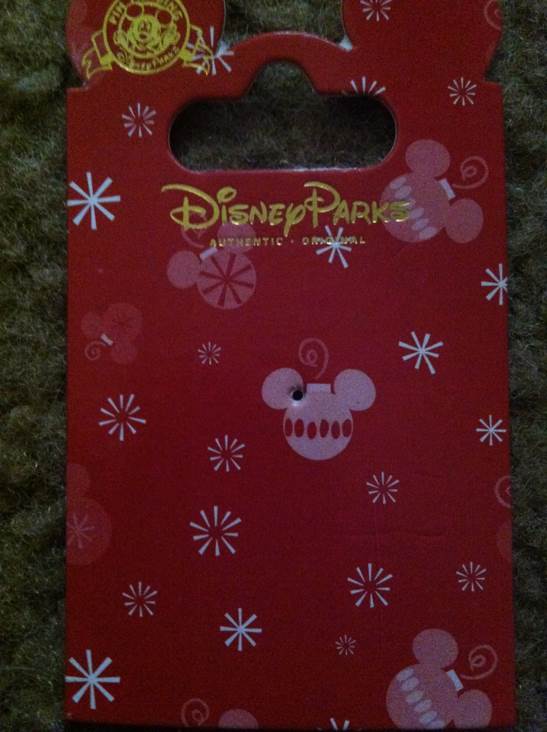 Tinkerbell - With Christmas Candy Cane  pin collectible [Barcode 400006772732] - Main Image 2