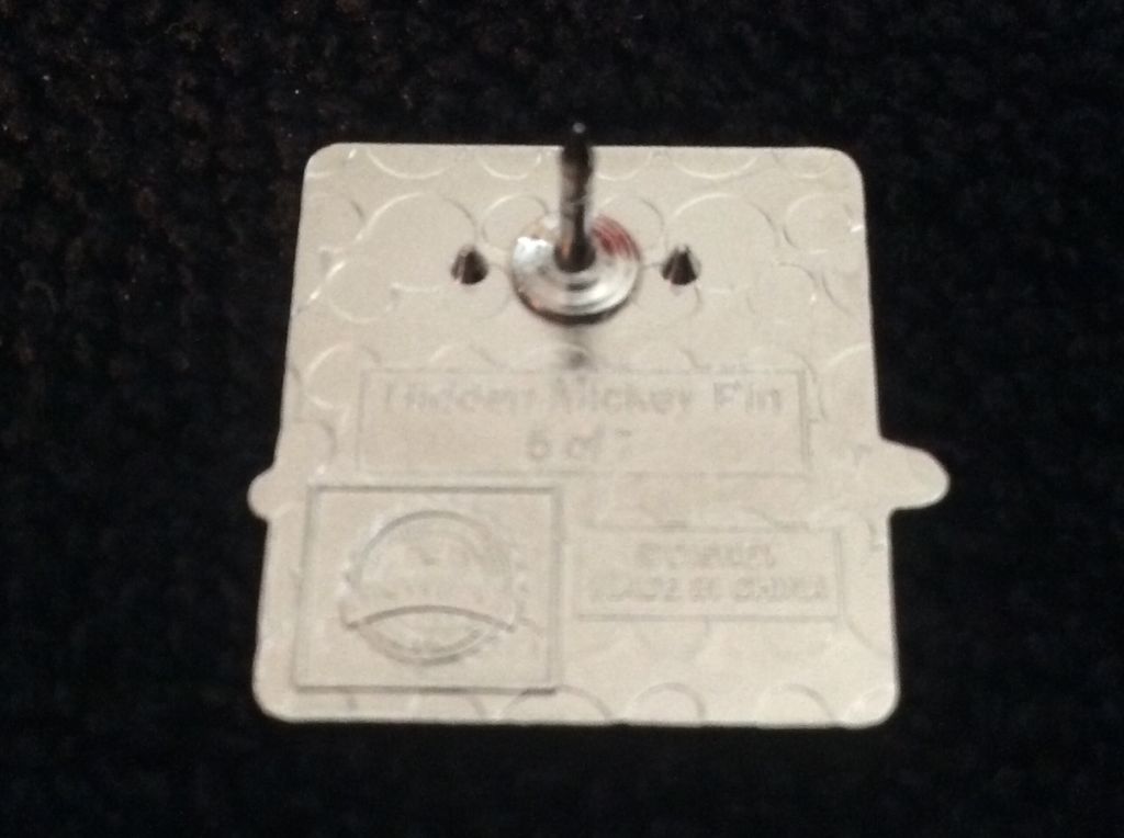 WDW- 2013 Hidden Mickey Series- Days of the week Pluto- Thursday - Pin pin collectible - Main Image 2