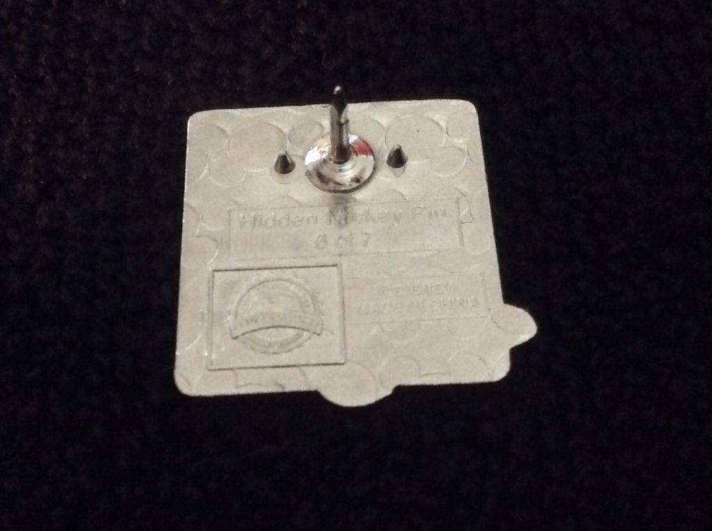 WDW- 2013 Hidden Mickey Series- Days of the week Pluto- Friday - Pin pin collectible - Main Image 2