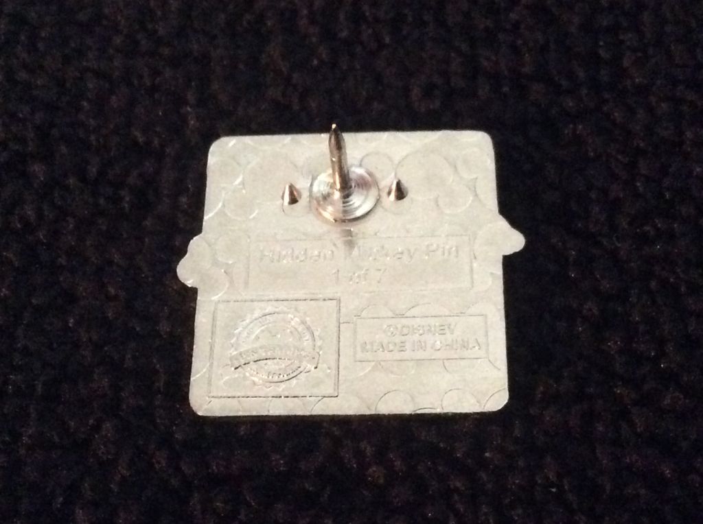 WDW- 2013 Hidden Mickey Series- Days of the week Pluto- Sunday - Pin pin collectible - Main Image 2