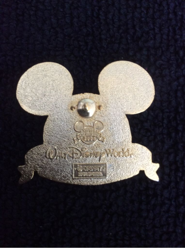 Happiest Celebration On Earth- Golden Jewel Mickey Head  pin collectible - Main Image 2