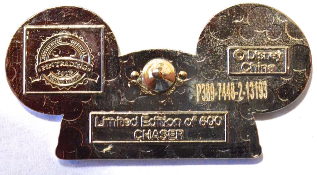 World Of Color.   Mickey Ears.   Orange - Pin pin collectible - Main Image 2