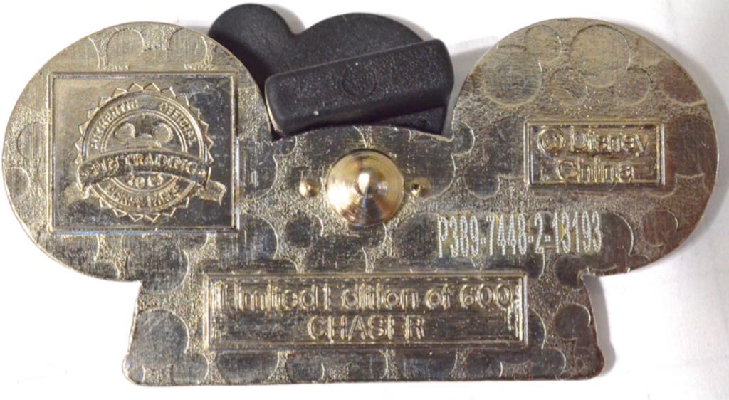 World Of Color.  Mickey Ears.  Blue - Pin pin collectible - Main Image 2