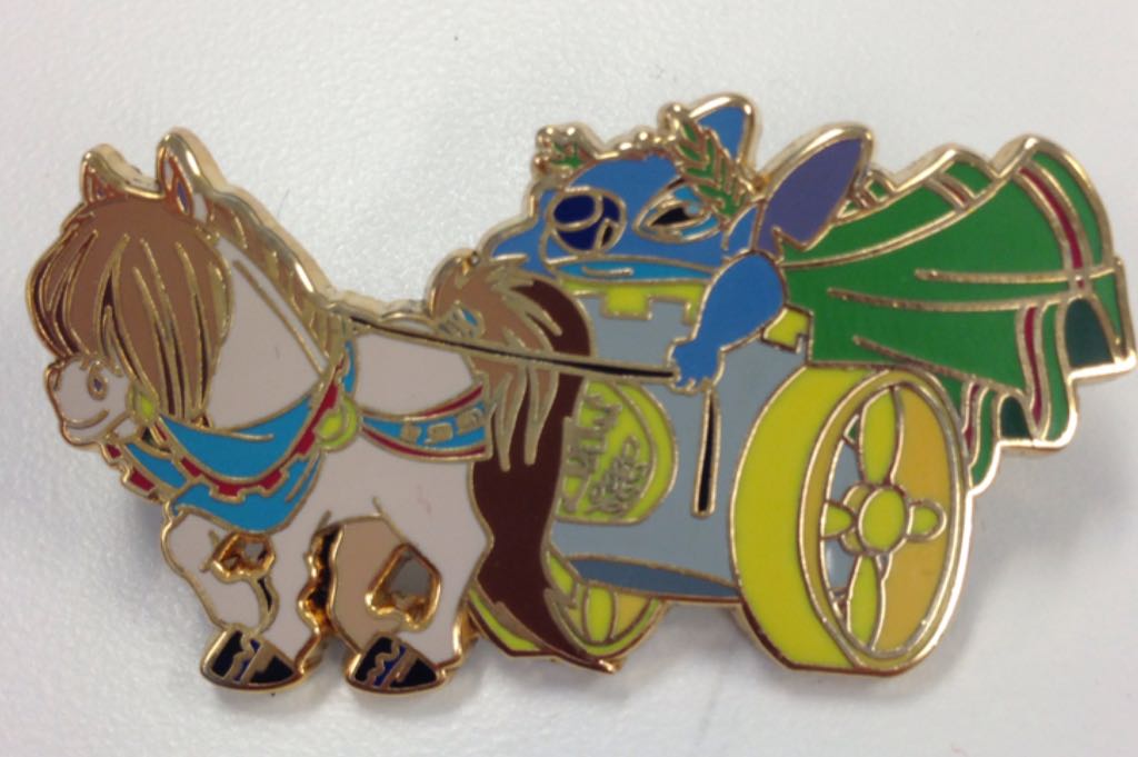 DLRP - Stitch with Guns - Lanyard Medallion