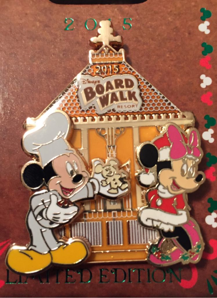 Boardwalk 2015 Christmas  pin collectible [Barcode 400000031828] - Main Image 1