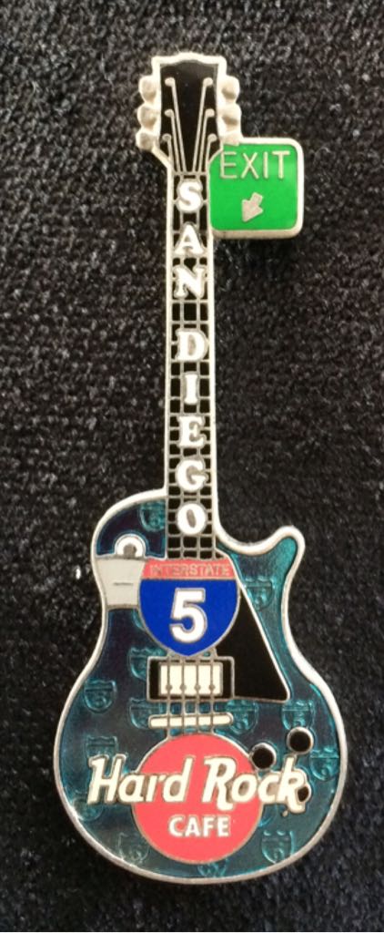 San Diego Hard Rock - Hard Rock Cafe pin collectible - Main Image 1