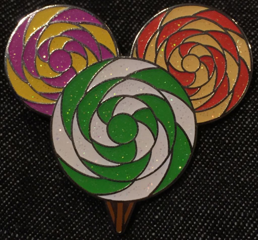 DLR - Stitch with Flags and Fireworks