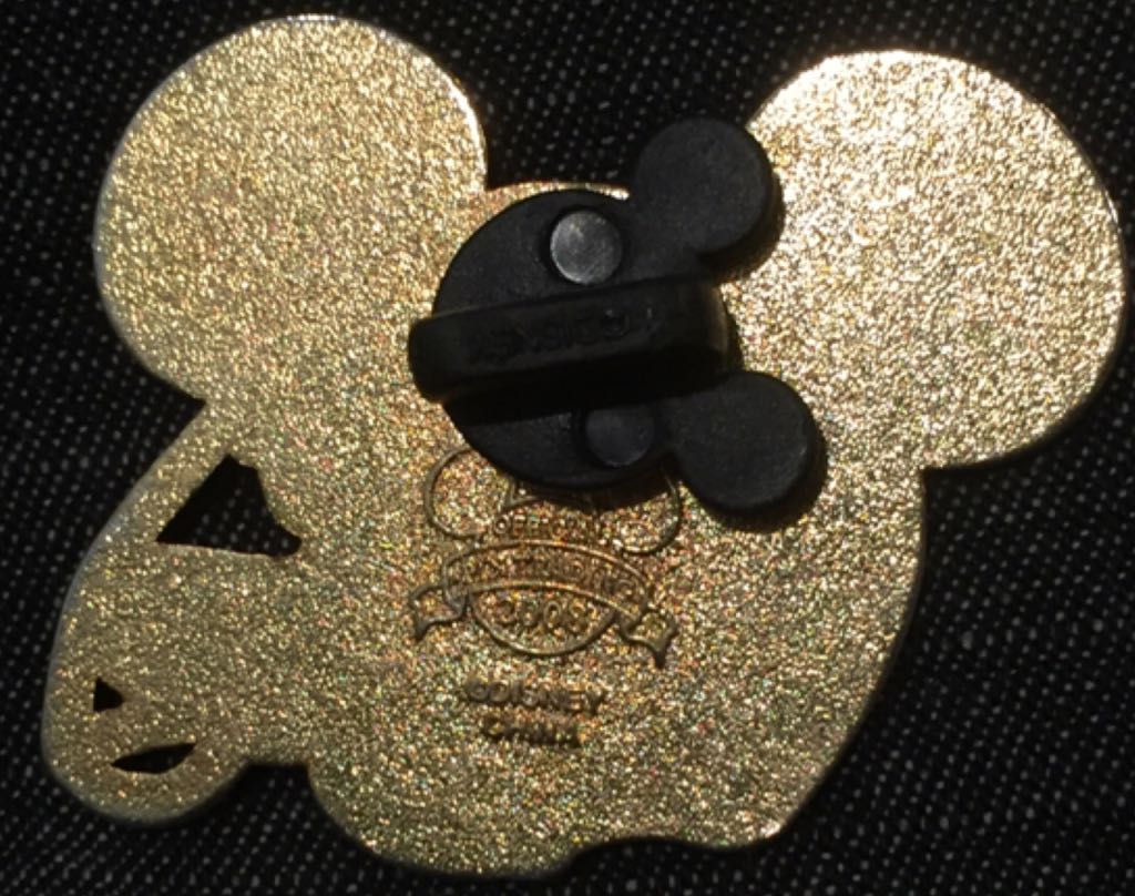 Mickey Head Football Helmet American Flag  pin collectible - Main Image 2