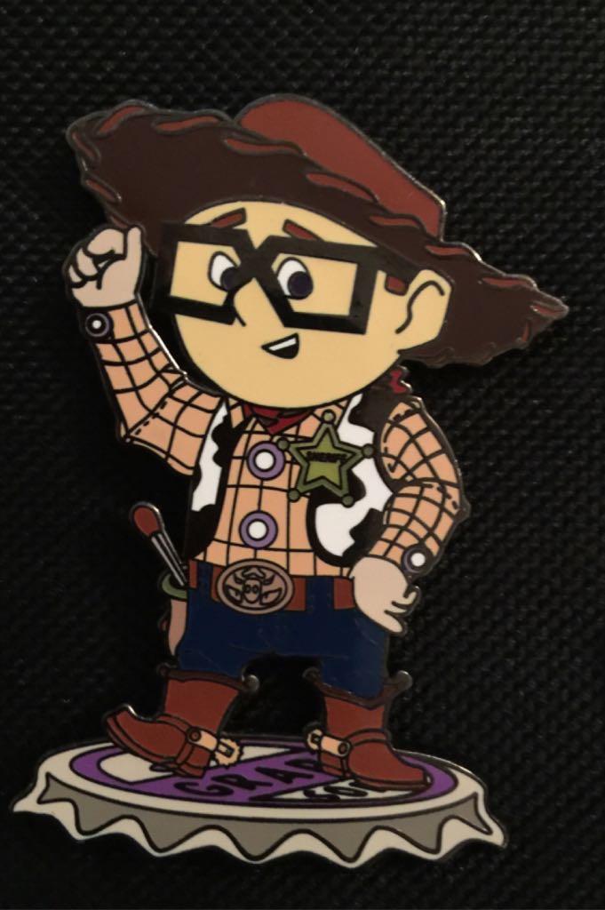 Stussy 8ball Girl Pin