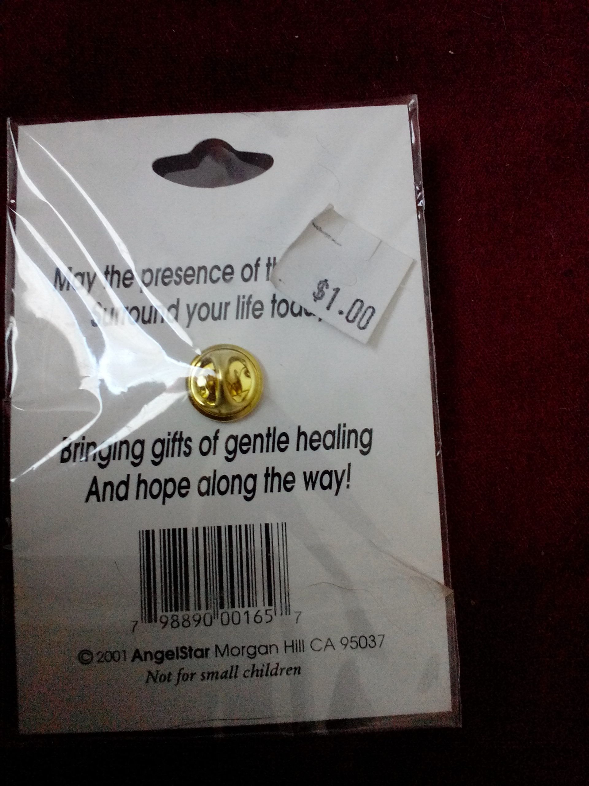 Angel Star Lapel Pin  pin collectible - Main Image 2