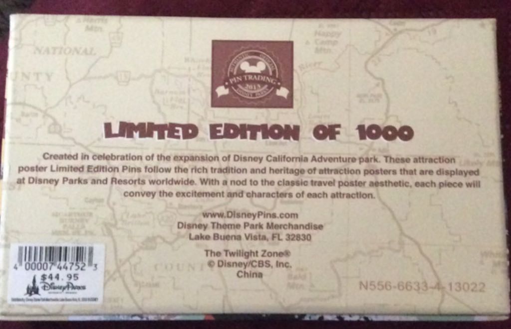 California Adventure Set - Pin pin collectible [Barcode 400007447523] - Main Image 2