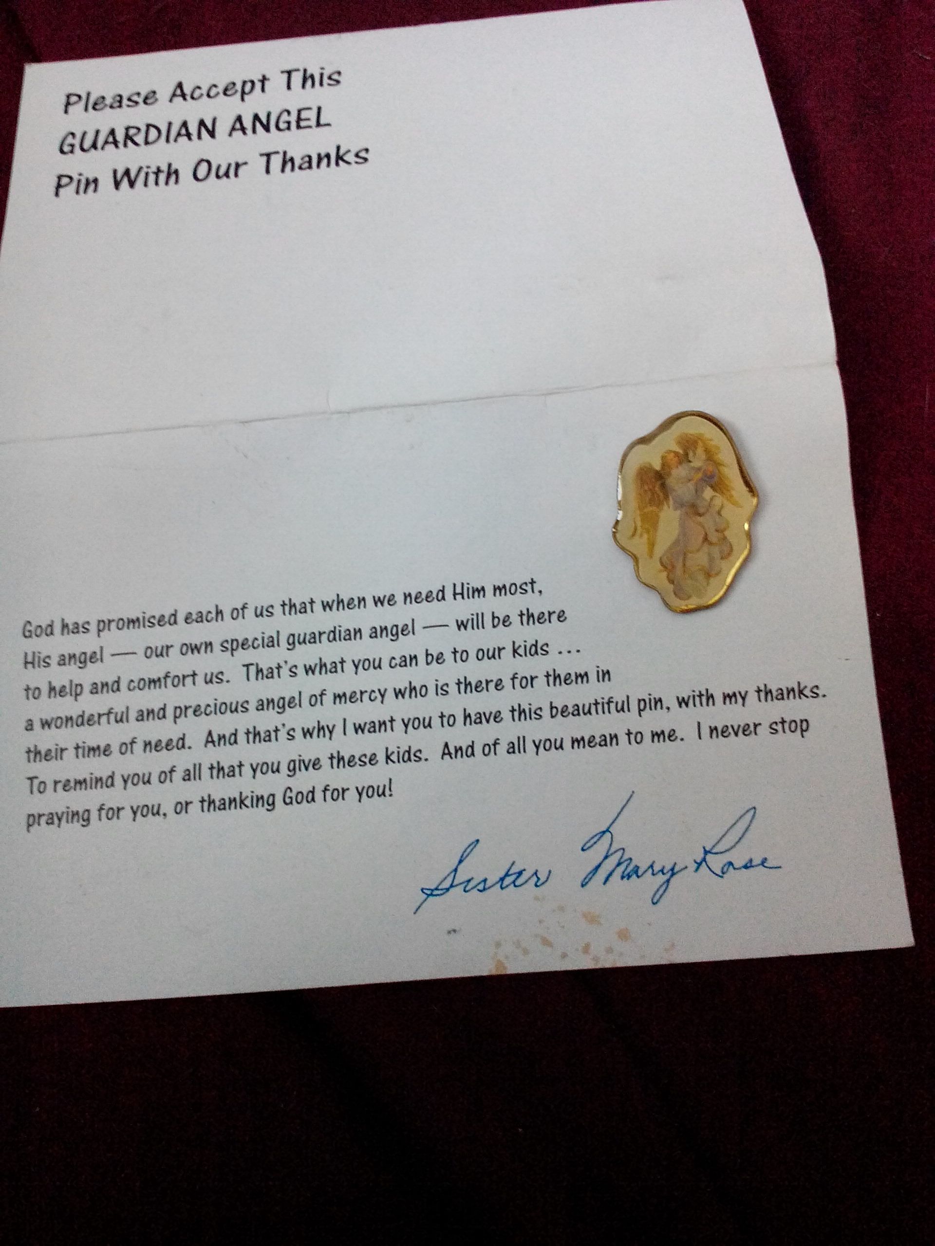 Guardian Angel  pin collectible - Main Image 2