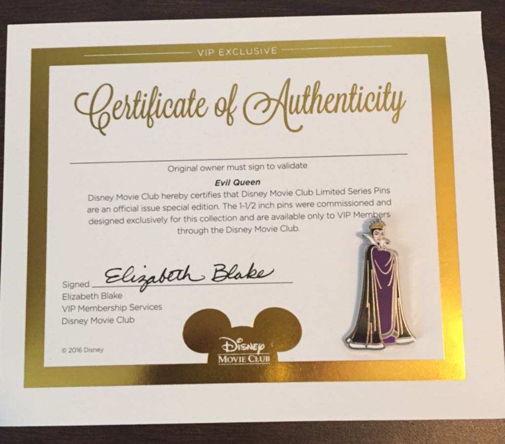 Disney Movie Club Exclusive VIP Pin #59 - Disney pin collectible - Main Image 2