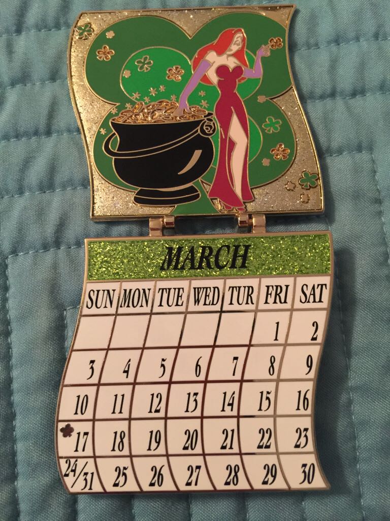 Jessica *March Calendar 2013 - Disney pin collectible - Main Image 2
