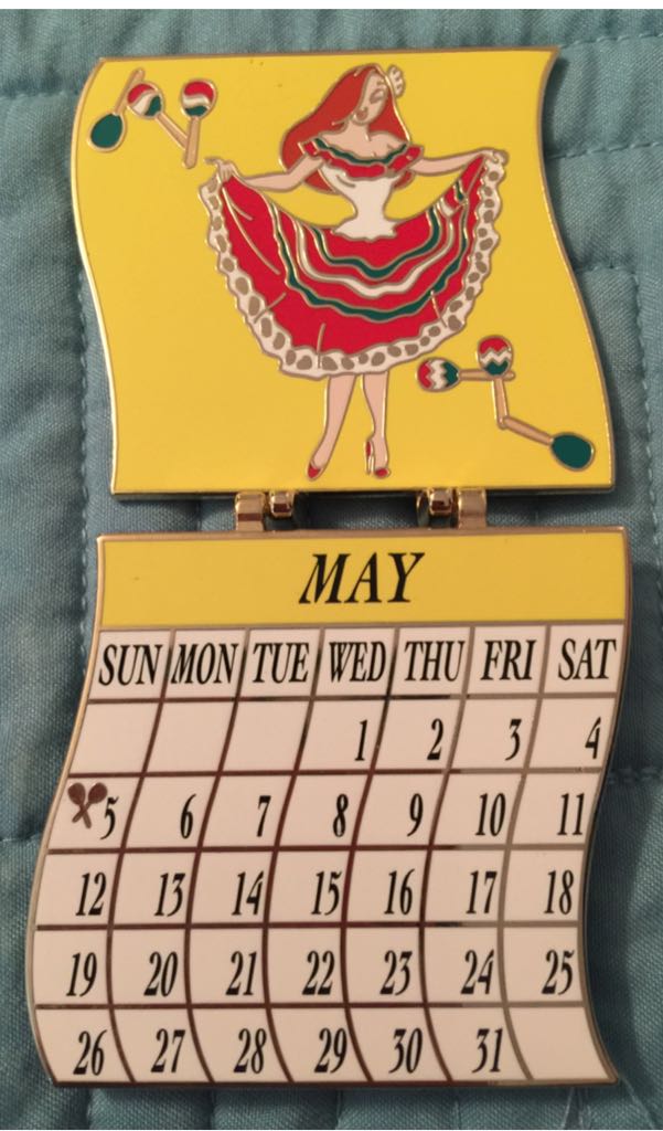 Jessica *May Calendar 2013 - Disney pin collectible - Main Image 2