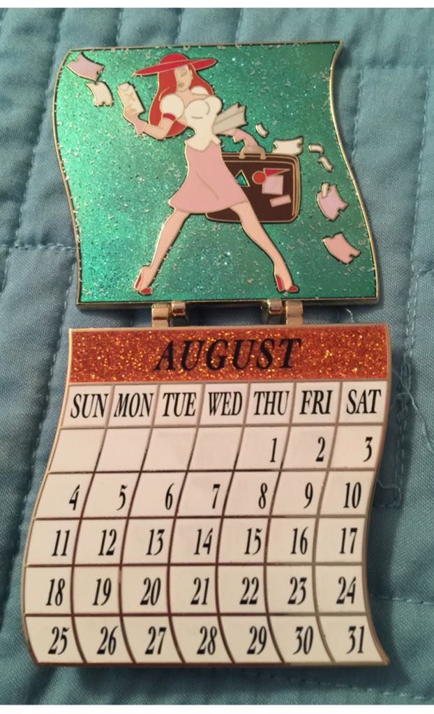 Jessica *August Calendar 2013 - Disney pin collectible - Main Image 2