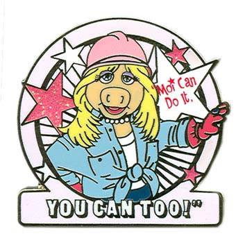 Disney Give A Day Pin - Muppet - Miss Piggy  pin collectible [Barcode 400000056500] - Main Image 1