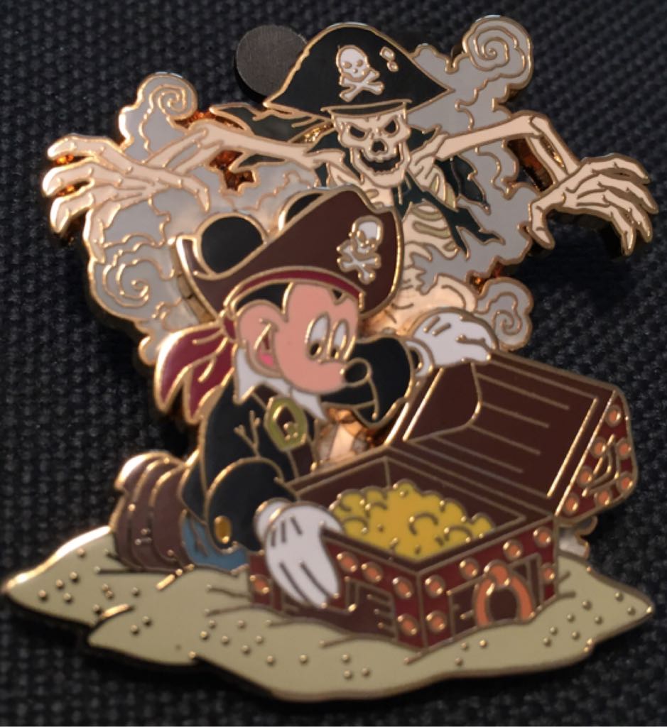 DLR - 2008 Hidden Mickey Series - Patriotic Star Salute (Mickey Mouse)