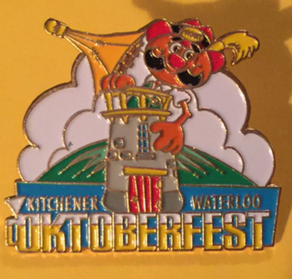 Black Circle Red Mickey Head